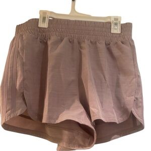 Adidas Women’s Trainer Pacer Shorts Lavender New Small 3 inch Elastic Waist S